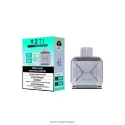 MOTI Go Pro cápsula descartável menta fresca 6JZ6Z91 MOTI vape portugal