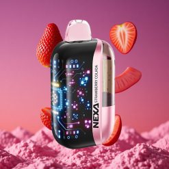 NEXA Ultra 50K Descartável com 20ml Pré-preenchido e 50000 Puffs Sabor Colada de Morango