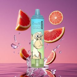 RandM Fumot Tornado 15000 Puffs 25ml Gelo Pops com Tela LCD