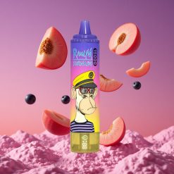 RandM Fumot Tornado 15000 Puffs 25ml Pêssego Blueberry Candy