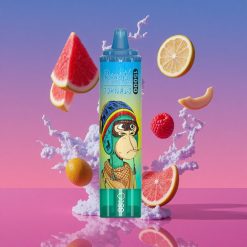 RandM Fumot Tornado 15000 Puffs Descartável Vape Manga Azul Limonada com 25ml de Capacidade e Bobina Mesh 0.9 Ohm