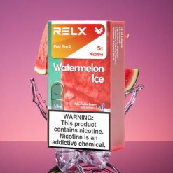 RELX Pod Pro 2 - 5% Nicotina, 600 Puffs - Melancia Gelada