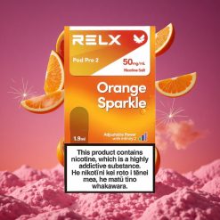 RELX Pod Pro 2 Faísca Laranja com 5% Nicotina e 600 Puffs