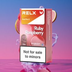 RELX Pod Pro 2 Framboesa Azul 0% Nicotina 1.9ml