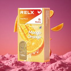 RELX Pod Pro 2 Manga Laranja 0% Nicotina 600 Puffs