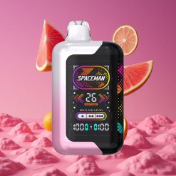 SPACEMAN SP40000 Descartável Vape Limonada Rosa com 40000 Puffs e Bateria Integrada de 1000mAh