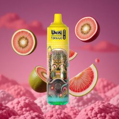 Uwin Tornado 35K Music Vape Descartável Kiwi Maracujá Goiaba com 35.000 Puffs e Bateria Recarregável 600mAh